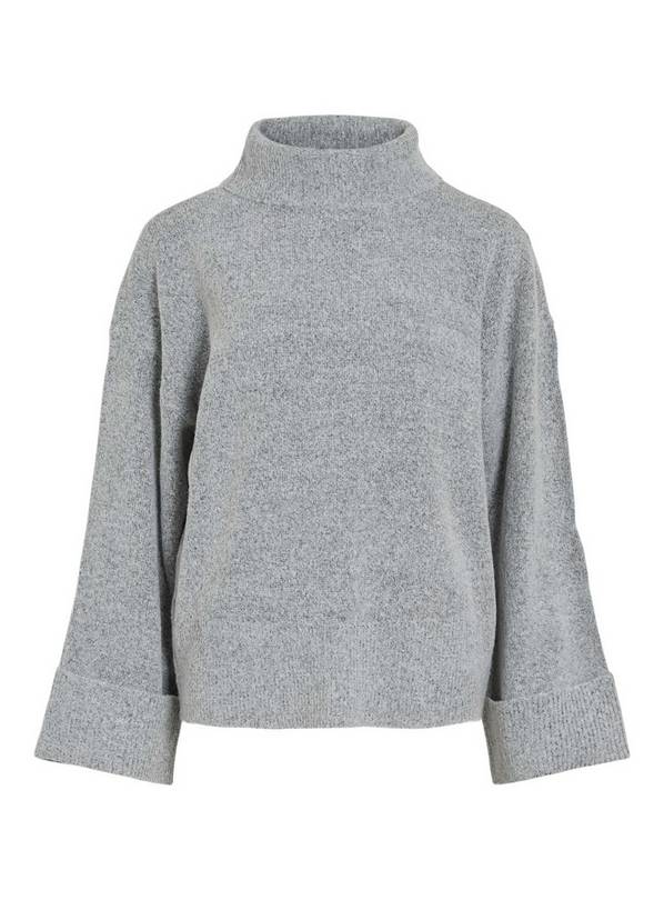 VILA Roll Neck Long Sleeved Knit Top S